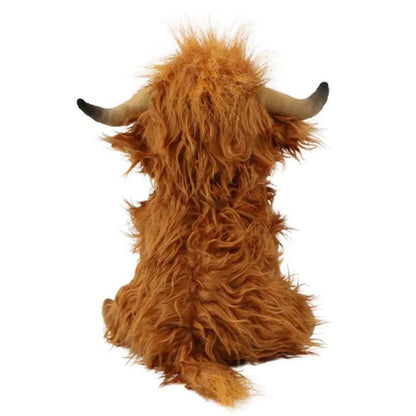 Highland Cow Plush Toy: A Cuddly Simulation for Comfort and Joy - Home Kartz