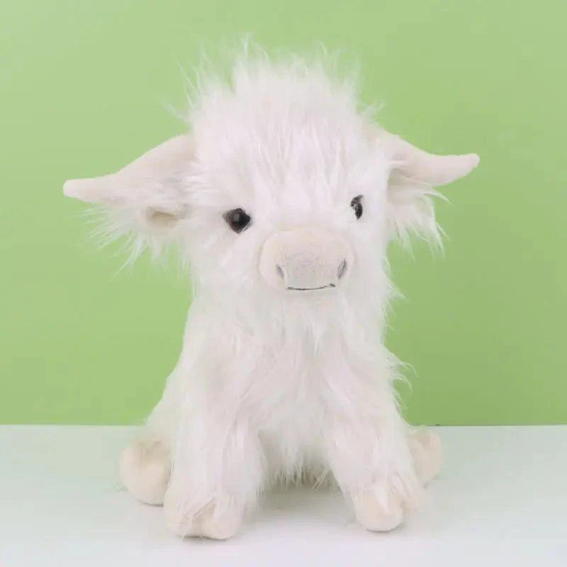 Highland Cow Plush Toy: A Cuddly Simulation for Comfort and Joy - Home Kartz