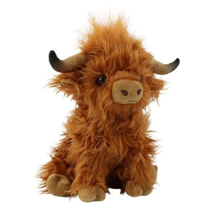 Highland Cow Plush Toy: A Cuddly Simulation for Comfort and Joy - Home Kartz