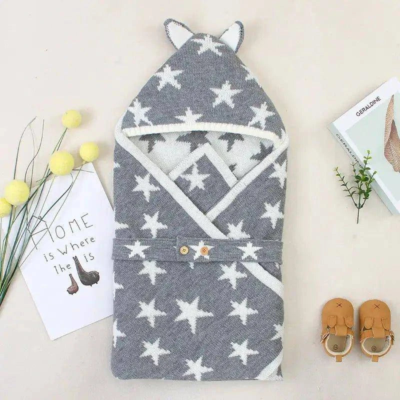 Cozy and Secure Baby Sleeping Bag with Hood | Perfect for Naptime and Outdoors - Home Kartz