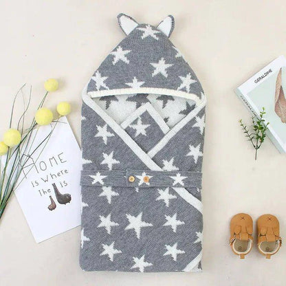 Cozy and Secure Baby Sleeping Bag with Hood | Perfect for Naptime and Outdoors - Home Kartz
