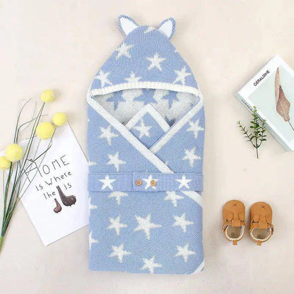Cozy and Secure Baby Sleeping Bag with Hood | Perfect for Naptime and Outdoors - Home Kartz
