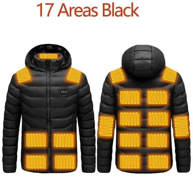 🔥 Hooded Heated Jackets | Stay Warm & Dry in Any Weather 🌧️ - Home Kartz