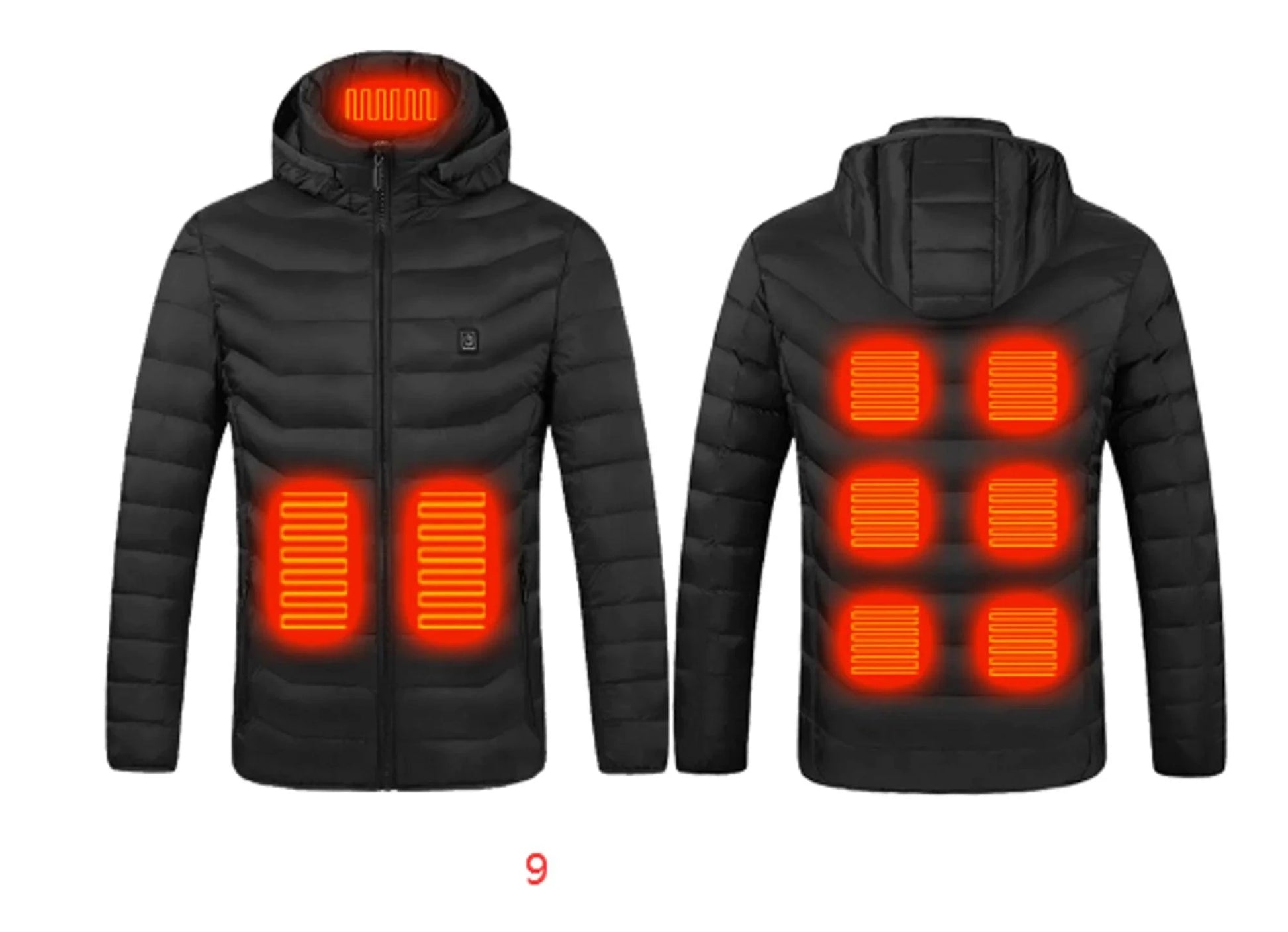 🔥 Hooded Heated Jackets | Stay Warm & Dry in Any Weather 🌧️ - Home Kartz