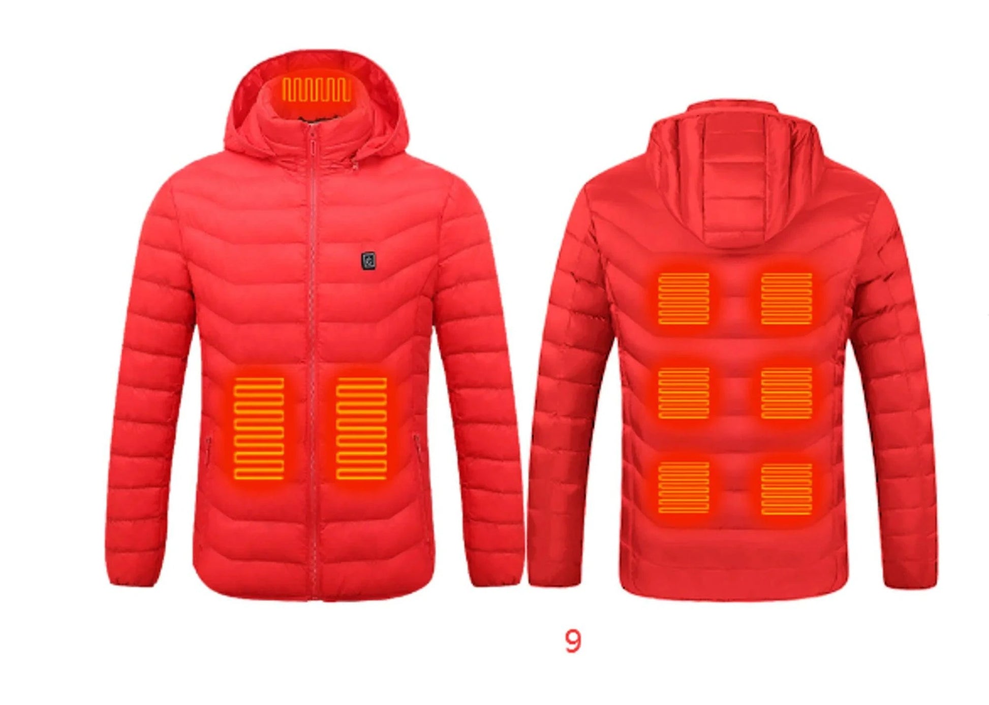 🔥 Hooded Heated Jackets | Stay Warm & Dry in Any Weather 🌧️ - Home Kartz