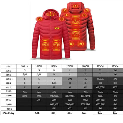 🔥 Hooded Heated Jackets | Stay Warm & Dry in Any Weather 🌧️ - Home Kartz