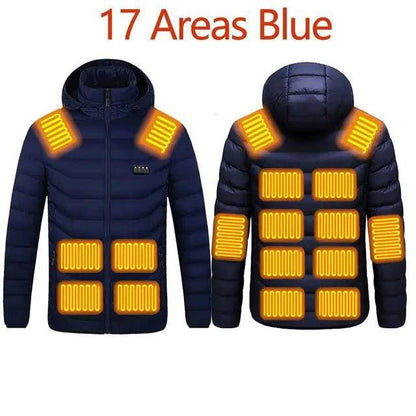 🔥 Hooded Heated Jackets | Stay Warm & Dry in Any Weather 🌧️ - Home Kartz