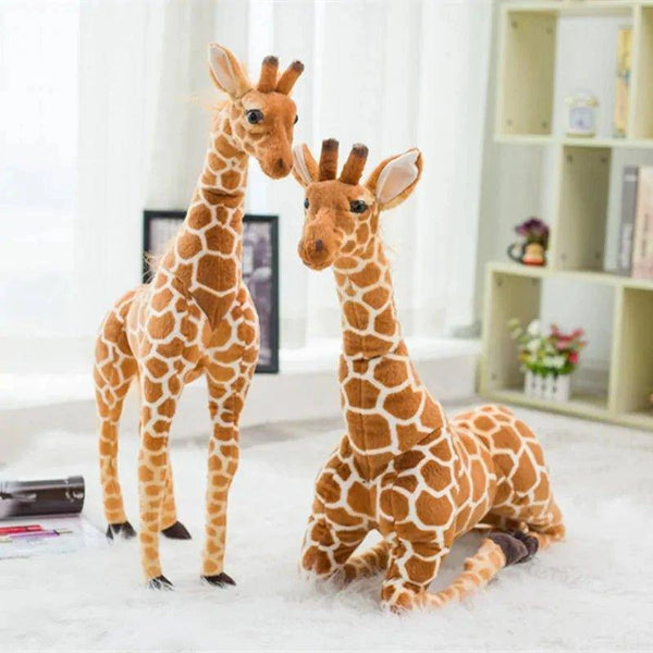 Bring Home the Magic with the Huge Realistic Giraffe Plush Toy