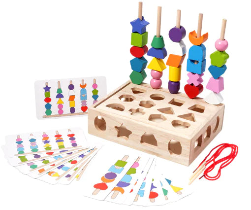 Stack, Sort, and Learn — The Montessori Shape Tower That Makes Every Playtime a Gift of Growth