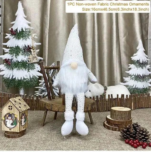 Gnome Christmas Faceless Doll – Whimsical Holiday Decoration for Festive Cheer | Perfect Holiday Gift - Home Kartz