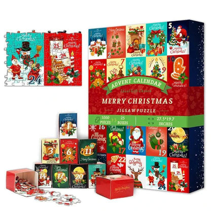 Unveil Holiday Magic with Our Christmas Advent Puzzle – 24 Days of Festive Fun - Home Kartz