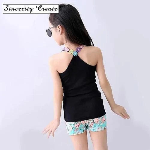 Stylish Girls Vest for Summer | 100% Cotton Comfort - Home Kartz