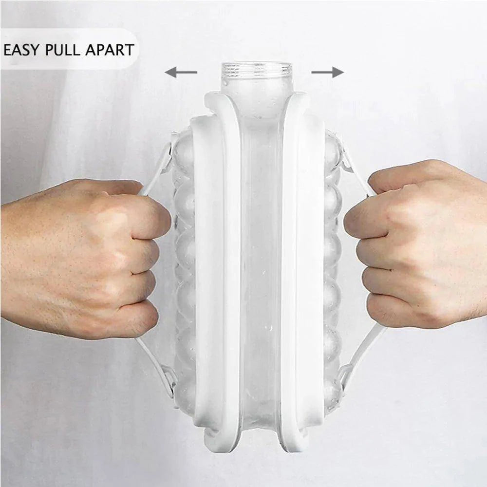 Ice Ball Maker: Keep Drinks Refreshingly Cold with Durable Tritan Ice Tray - Home Kartz