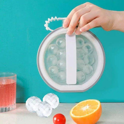 Ice Ball Maker: Keep Drinks Refreshingly Cold with Durable Tritan Ice Tray - Home Kartz