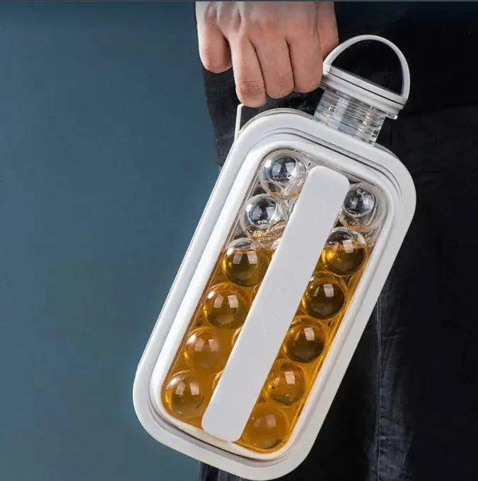 Ice Ball Maker: Keep Drinks Refreshingly Cold with Durable Tritan Ice Tray - Home Kartz