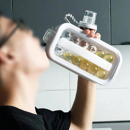Ice Ball Maker: Keep Drinks Refreshingly Cold with Durable Tritan Ice Tray - Home Kartz