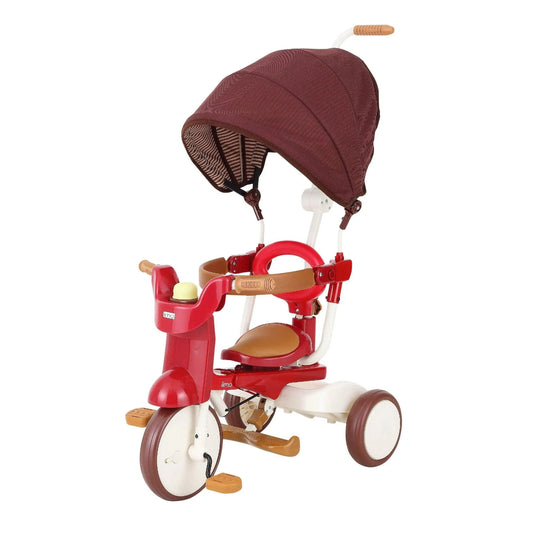 3-in-1 Foldable Tricycle with Canopy – Safe & Versatile Ride for Toddlers - Home Kartz