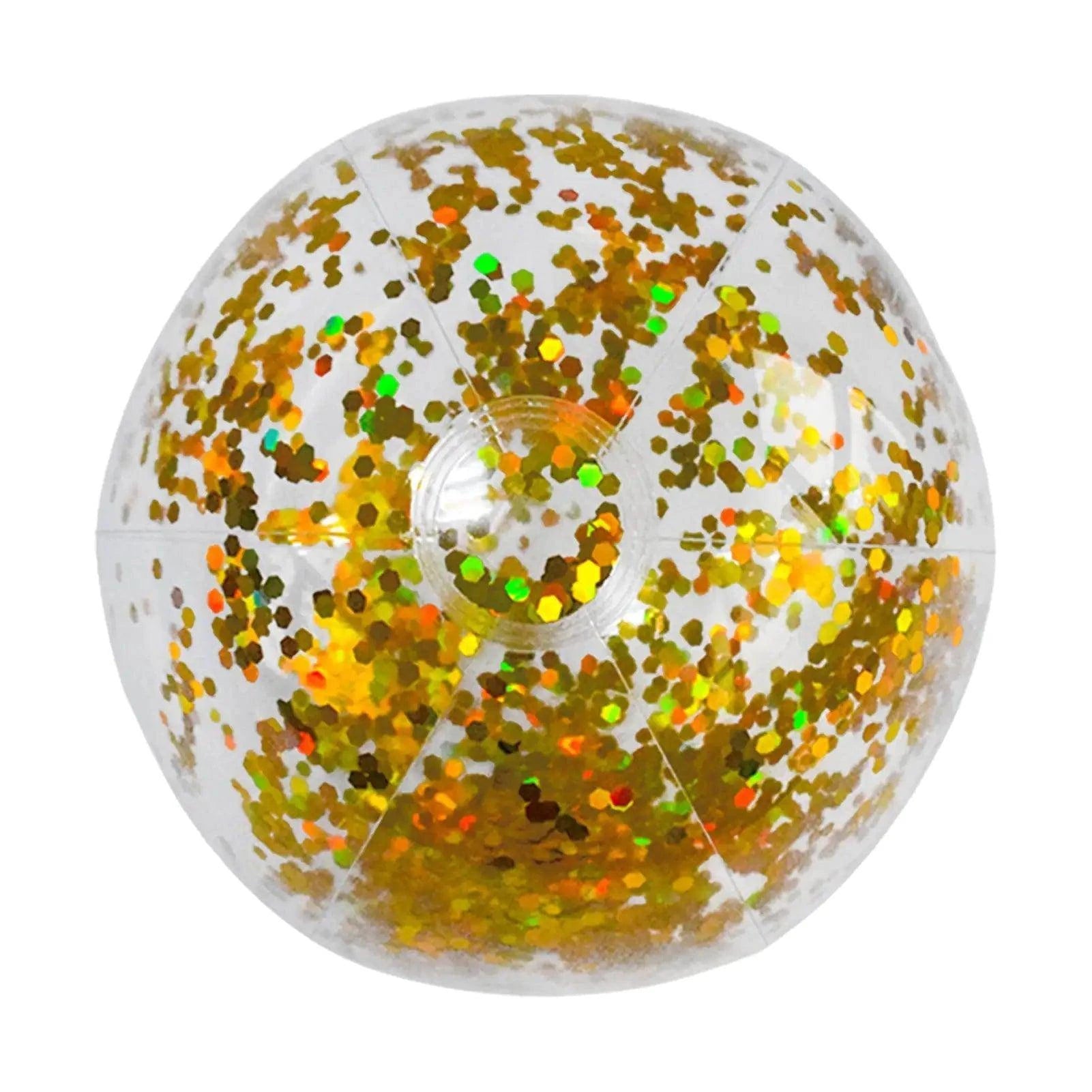 Dive into Summer with Our Spectacular Inflatable Glitter Beach Ball - Home Kartz