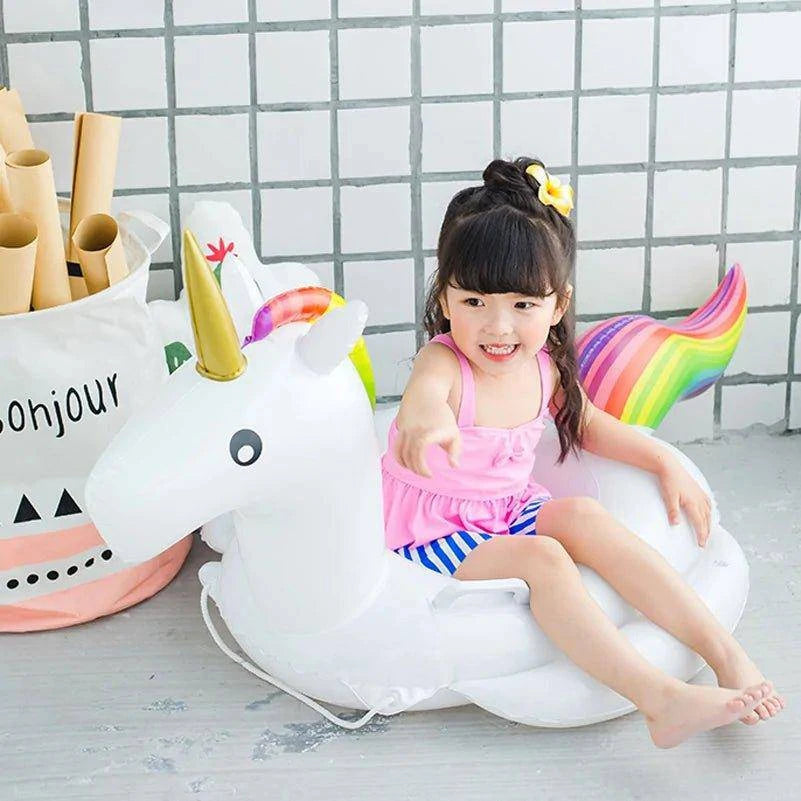 Enchanting Inflatable Unicorn Cartoon for Magical Playtime Adventures - Home Kartz