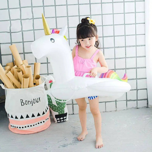 Enchanting Inflatable Unicorn Cartoon for Magical Playtime Adventures - Home Kartz