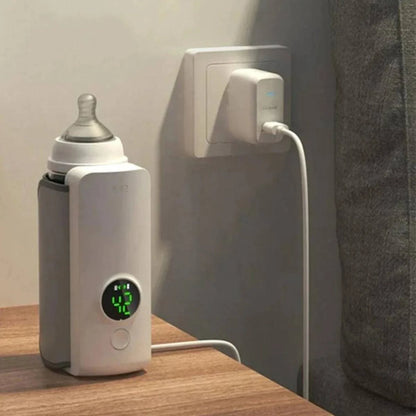Wireless Rechargeable Baby Bottle Warmer – Warm Milk Anywhere, Anytime! - Home Kartz