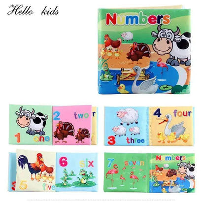 3D Soft Baby Books for Sensory Play | Interactive Cloth Books for Babies (0-3 Years) - Home Kartz