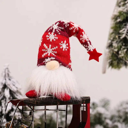Spread Holiday Cheer with the Glowing Gnome Christmas Faceless Doll – Festive and Whimsical Decor! - Home Kartz