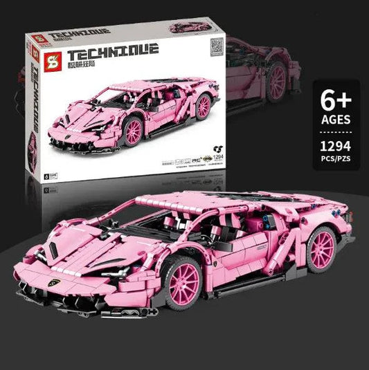 Explore High-Speed Thrills with the Ultimate Building Blocks Racing Sports Car Model – Perfect for Collectors! - Home Kartz