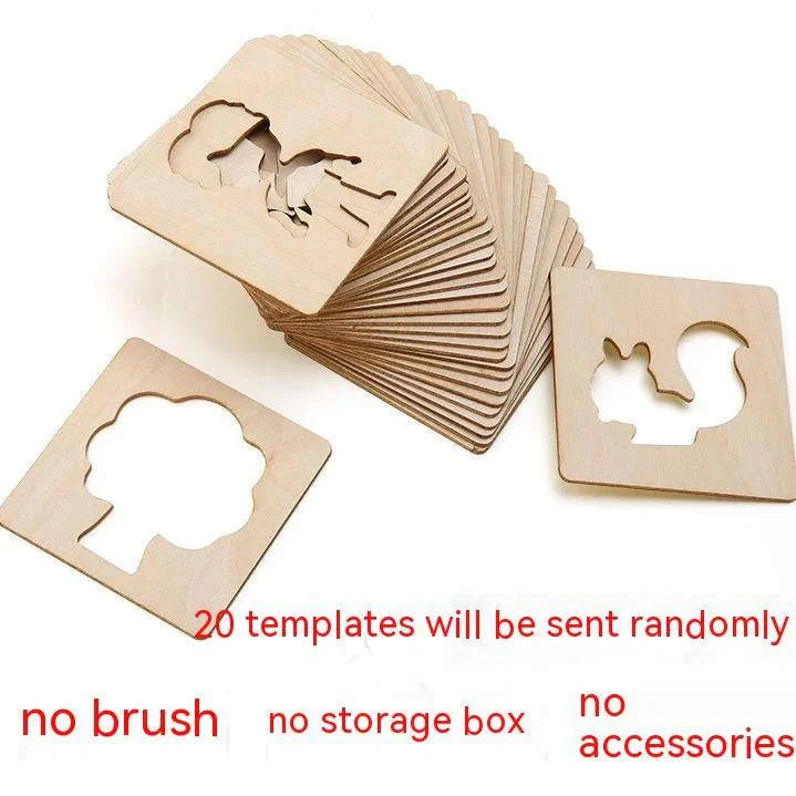 Spark Creativity with Our Children's Painting Template Drawing Tools Set – Perfect for Young Artists - Home Kartz