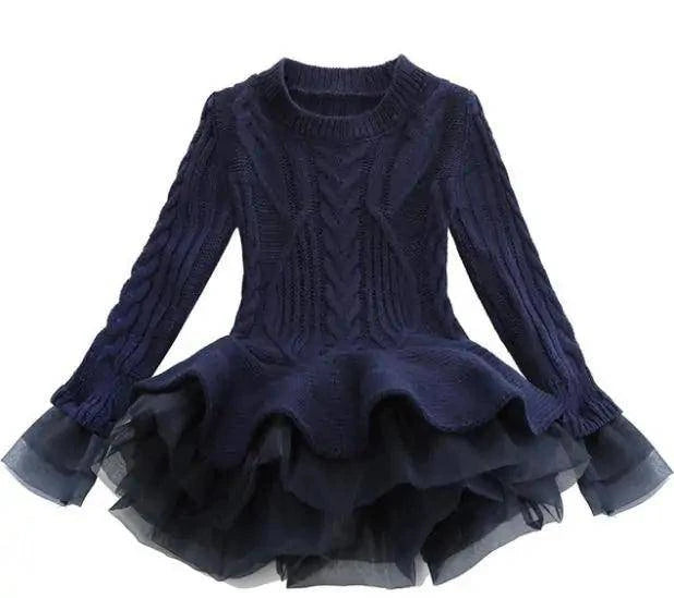 Kids Winter Knitted Chiffon - Home Kartz