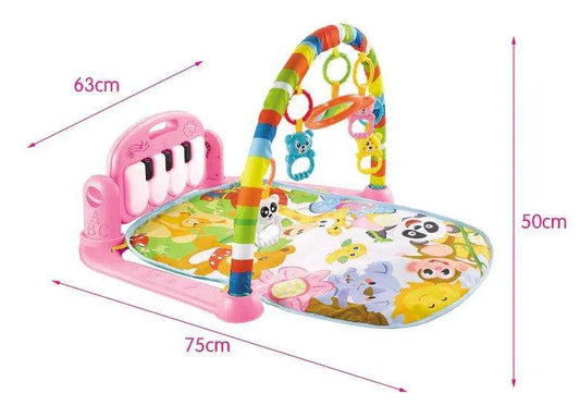 Unleash Your Baby's Inner Maestro with the 2 in 1 Kick and Play Piano Gym - Home Kartz