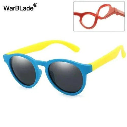 Kids Polarized Round Sunglasses: Stylish Eye Protection for Children - Home Kartz