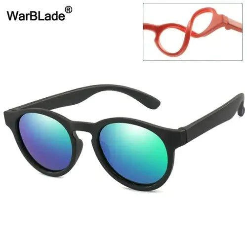 Kids Polarized Round Sunglasses: Stylish Eye Protection for Children - Home Kartz