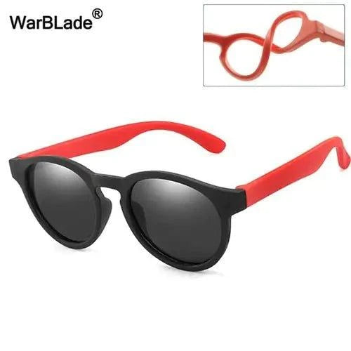 Kids Polarized Round Sunglasses: Stylish Eye Protection for Children - Home Kartz