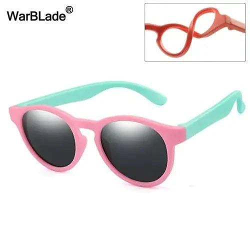 Kids Polarized Round Sunglasses: Stylish Eye Protection for Children - Home Kartz