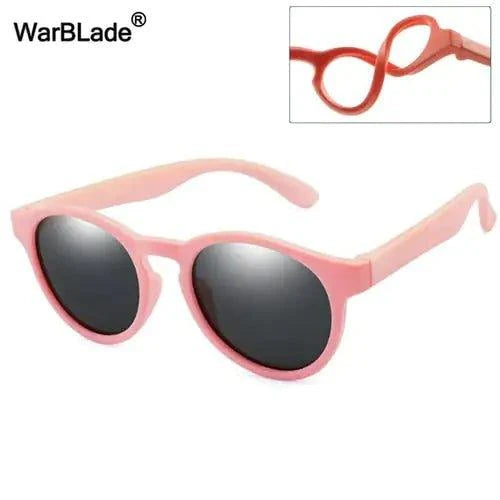 Kids Polarized Round Sunglasses: Stylish Eye Protection for Children - Home Kartz