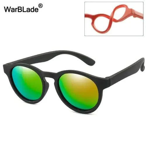Kids Polarized Round Sunglasses: Stylish Eye Protection for Children - Home Kartz
