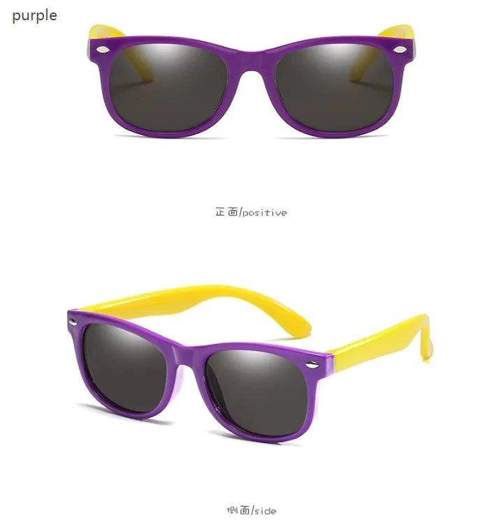 Kids Polarized Round Sunglasses: Stylish Eye Protection for Children - Home Kartz