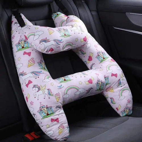 Discover Comfort on the Go: The Ultimate H-Shape Kids Travel Pillow for Car Rides - Home Kartz