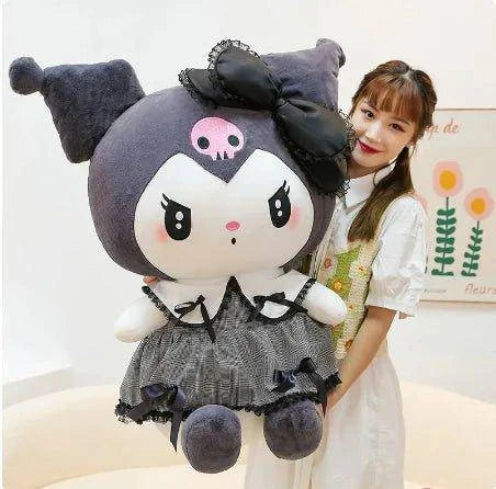 Kuromi Black Dress Stuffed Toy – Perfect for Fans and Collectors - Home Kartz