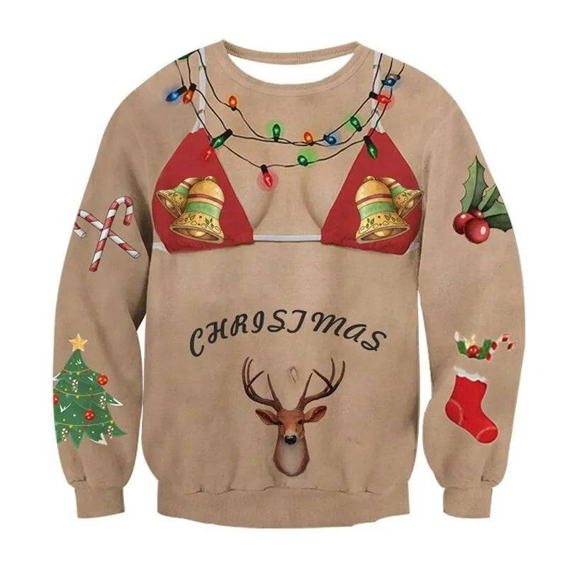 Unisex Christmas Sweater – Cozy, Festive, and Perfect for Holiday Cheer 🎅🎄 - Home Kartz