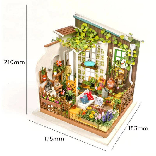 Miniature Home with DIY Handmade House Piece Puzzle | Perfect for Craft Lovers! - Home Kartz