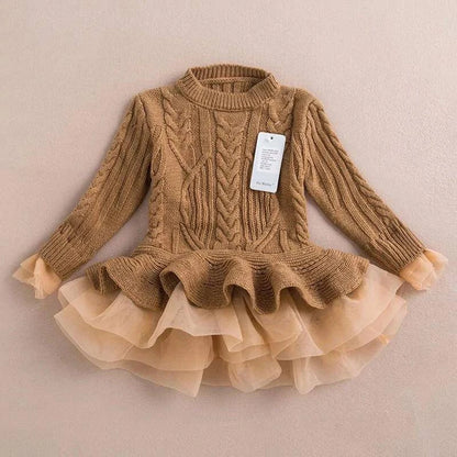 Kids Winter Knitted Chiffon - Home Kartz