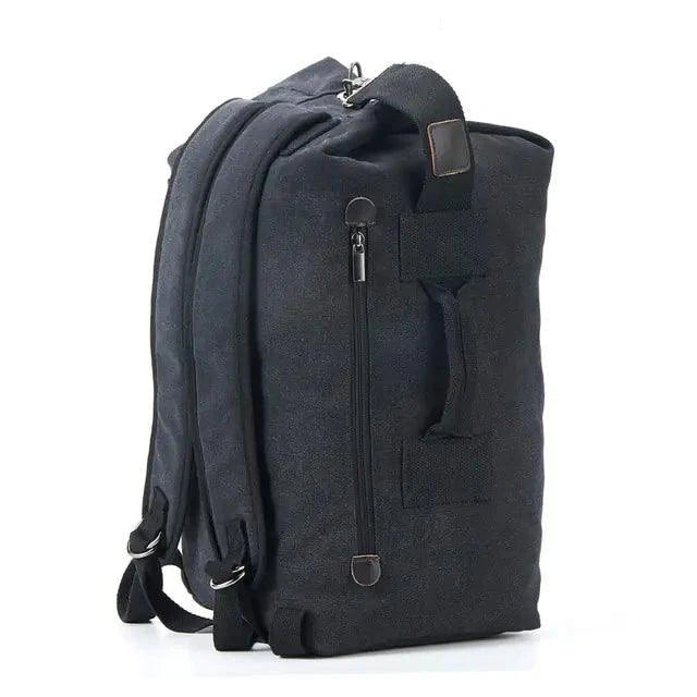 Large Capacity Man Travel Bag | Durable Canvas Backpack for Men - Home Kartz