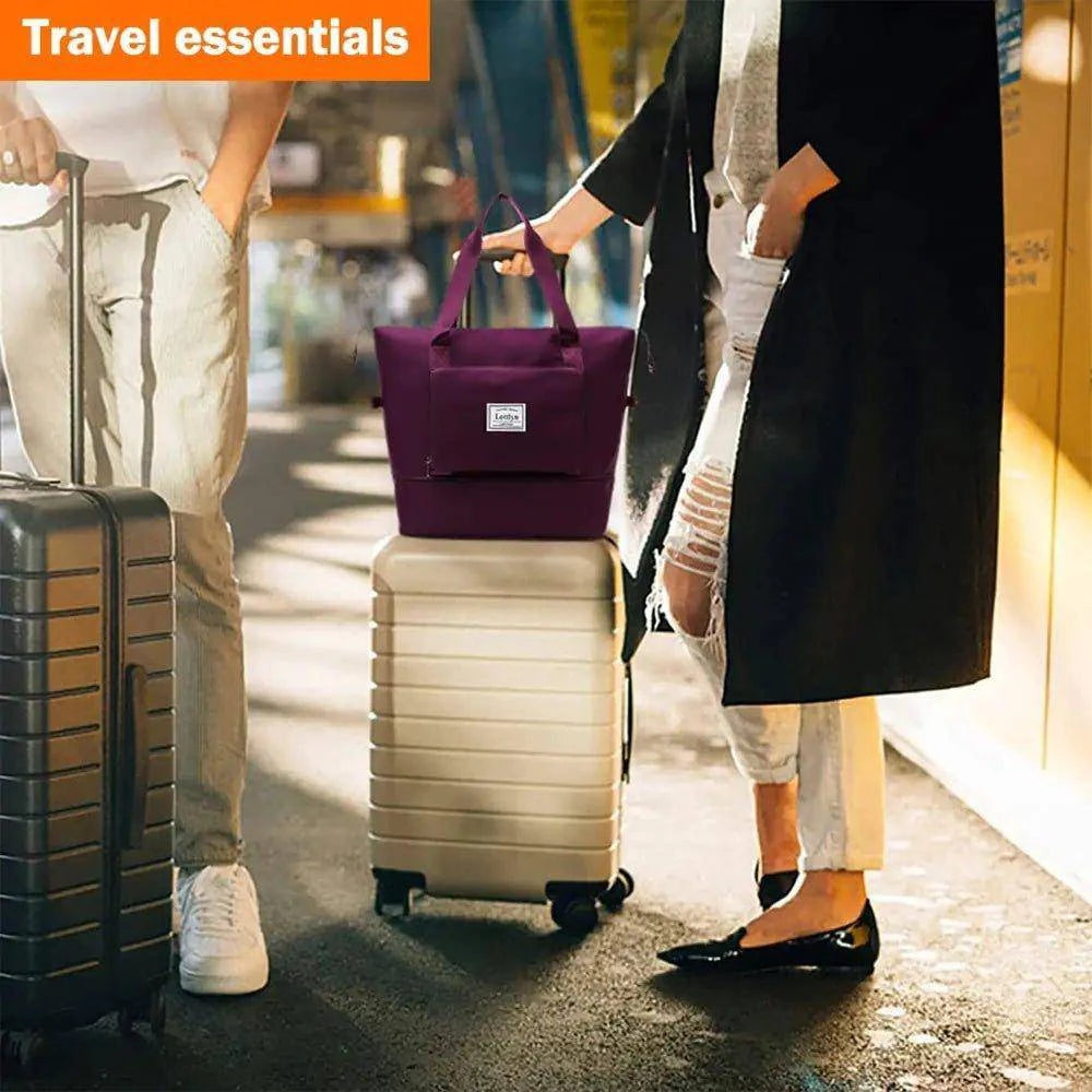 ✨ Unfold the Perfect Travel Companion: Folding Travel Bags for Women ✨ - Home Kartz