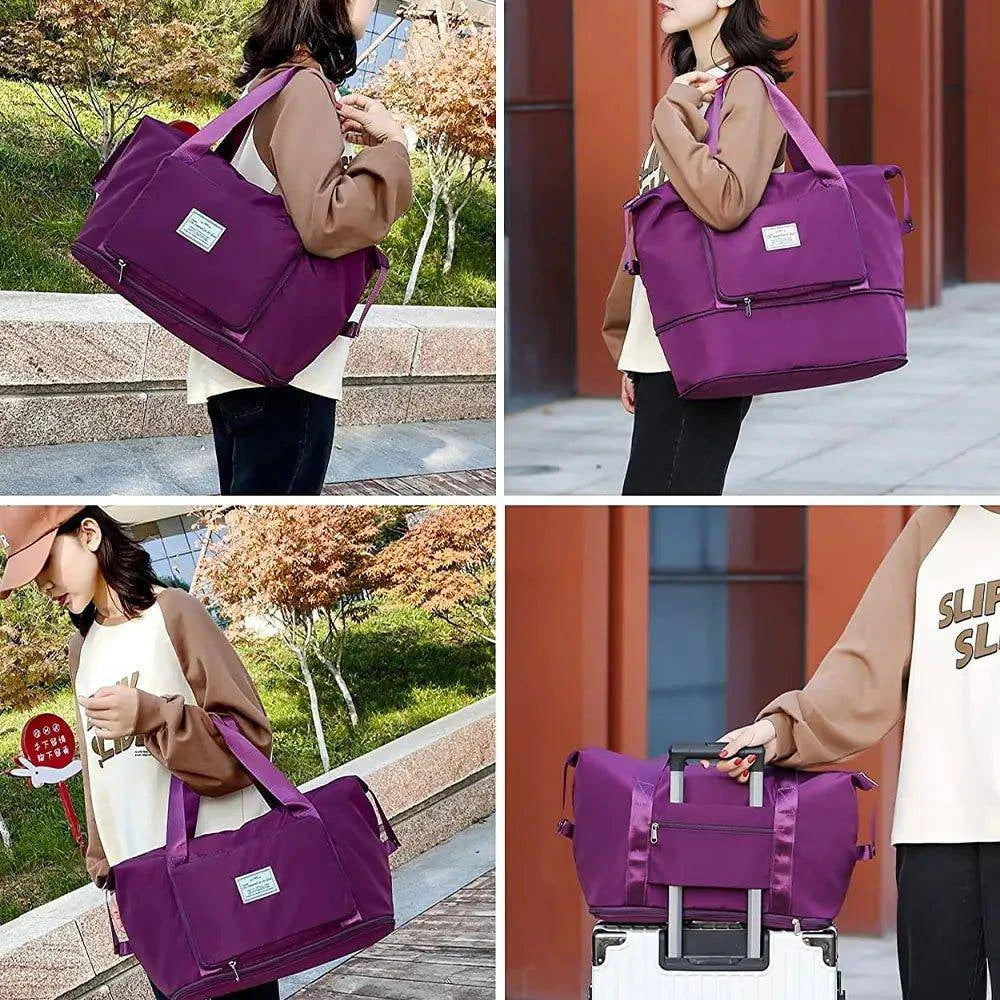 ✨ Unfold the Perfect Travel Companion: Folding Travel Bags for Women ✨ - Home Kartz