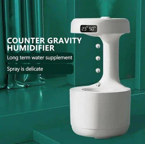Large Portable Anti-Gravity Hygienic Ultrasonic Cool Mist Humidifier for RSV, Kids, Babies and Adults - Home Kartz