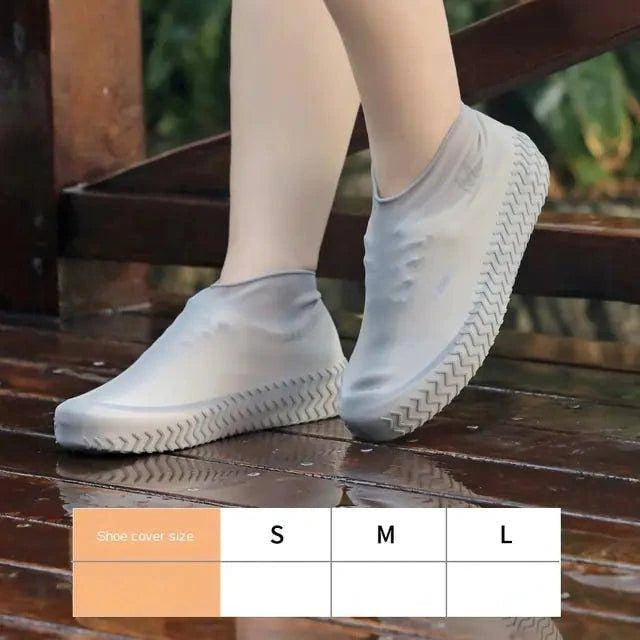 Reusable Latex Waterproof Rain Shoes Covers - Stay Dry in Rainy Weather - Home Kartz