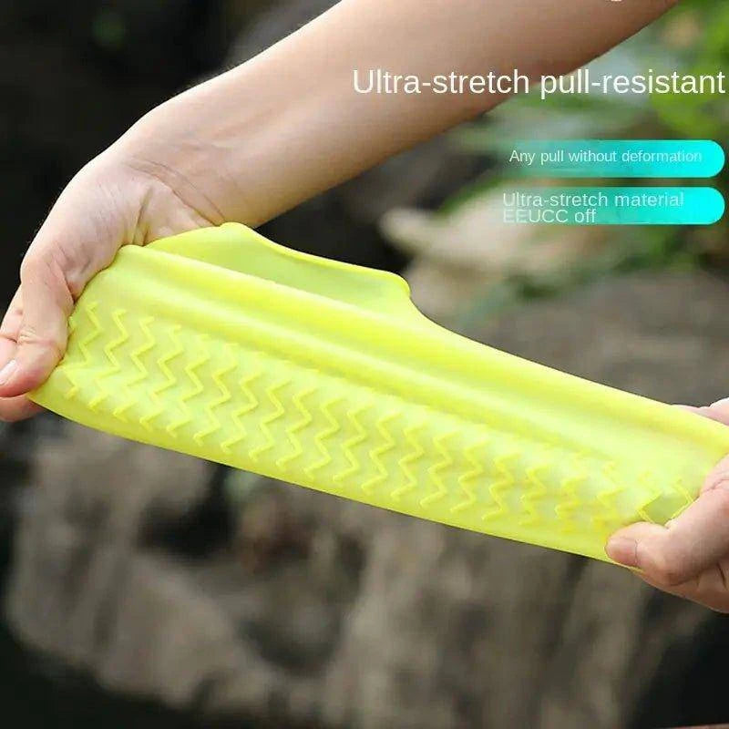 Reusable Latex Waterproof Rain Shoes Covers - Stay Dry in Rainy Weather - Home Kartz