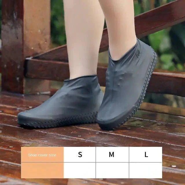 Reusable Latex Waterproof Rain Shoes Covers - Stay Dry in Rainy Weather - Home Kartz